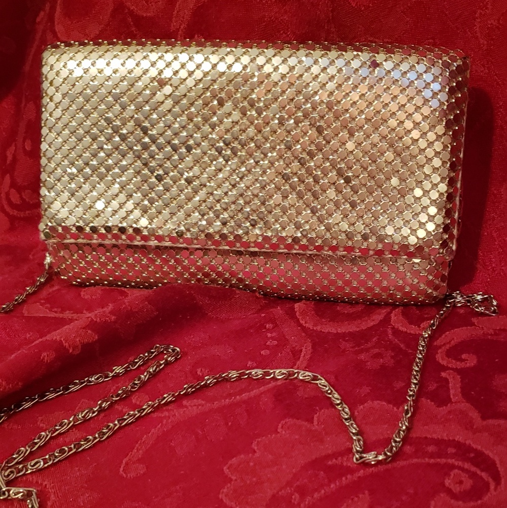 •♠️2xHP♠️GUNNE SAX Silver Sequin Bag